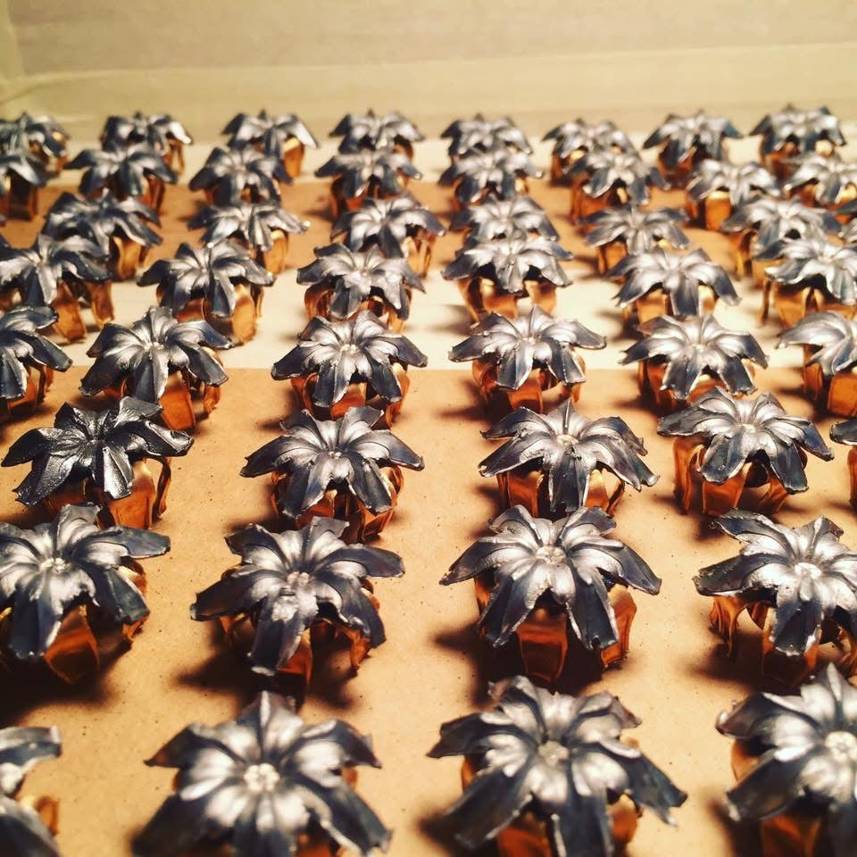 Deadly Blooms Handcrafted Flower Pot