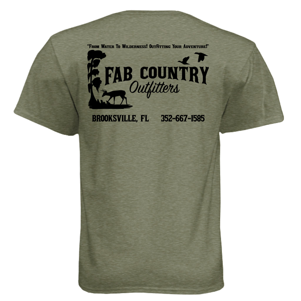 MILITARY GREEN - BACK
