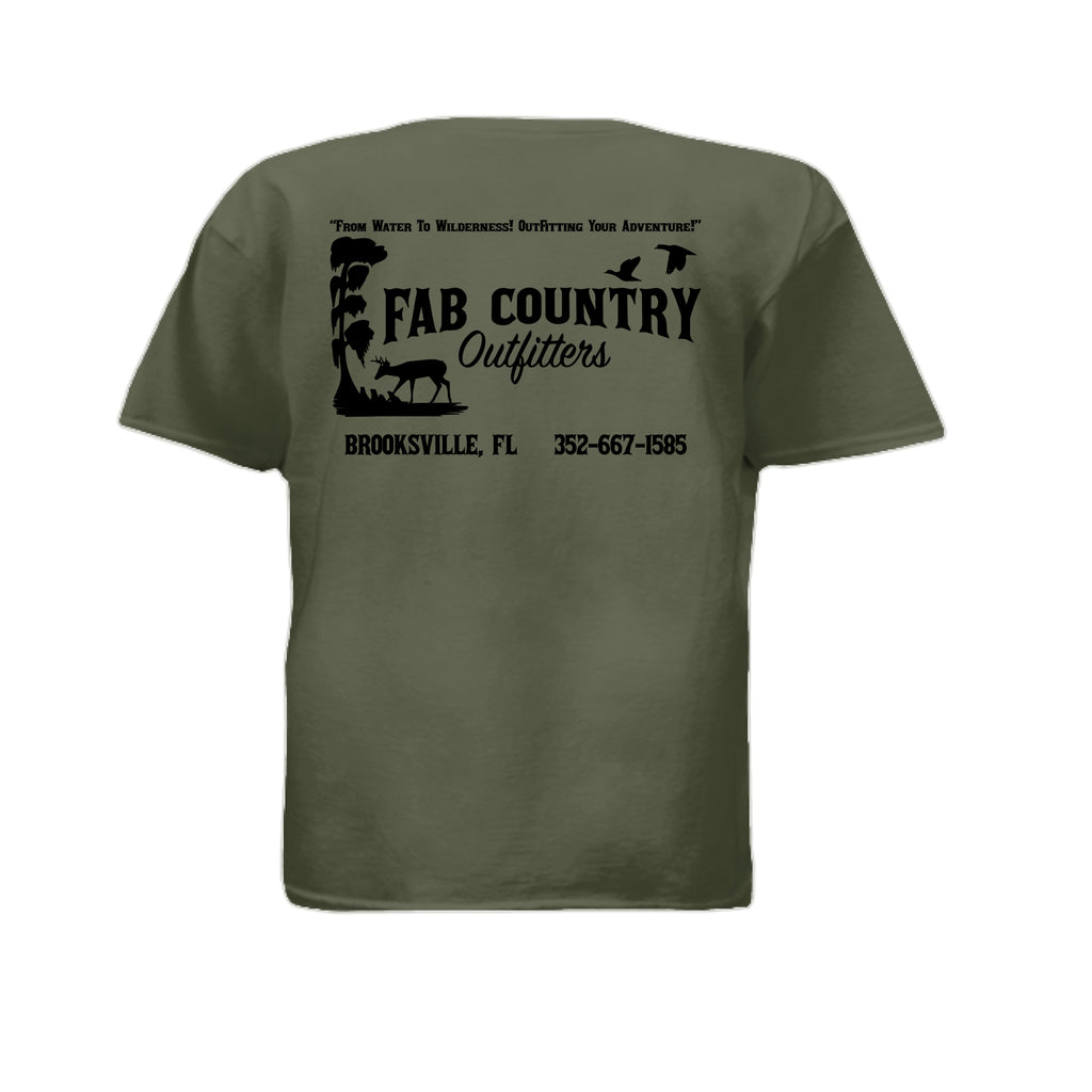 MILITARY GREEN - BACK