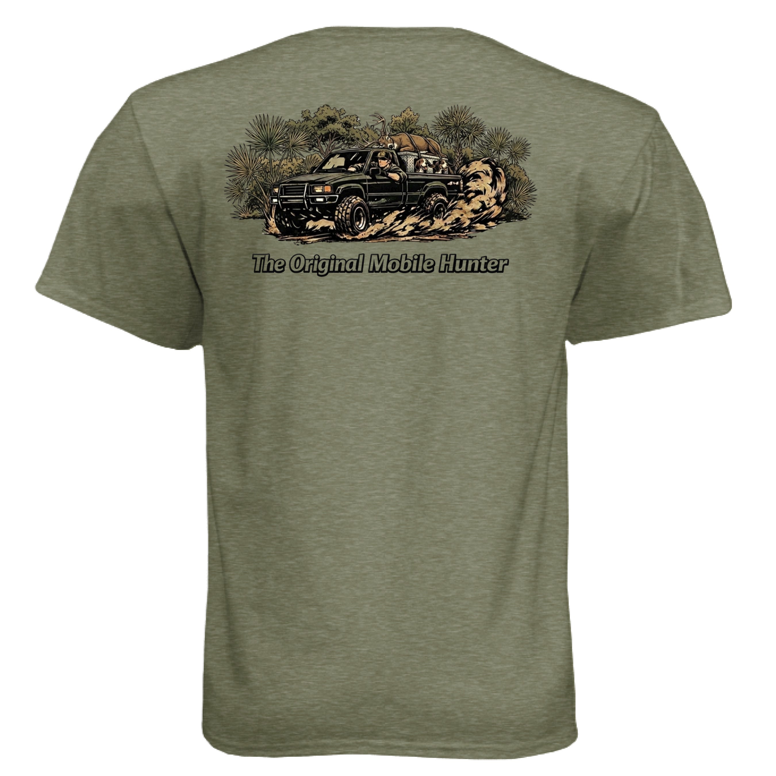 MILITARY GREEN - BACK