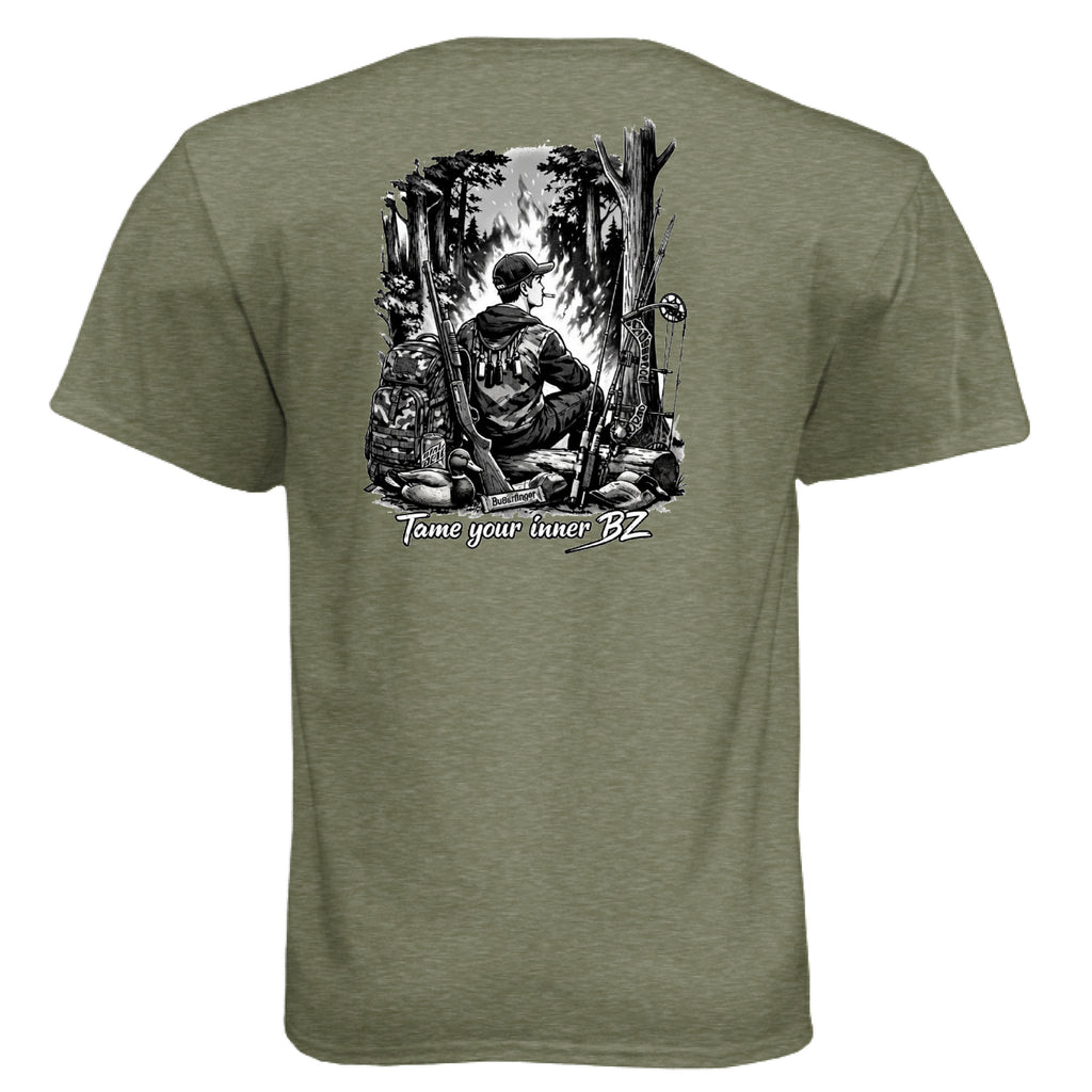 MILITARY GREEN - BACK