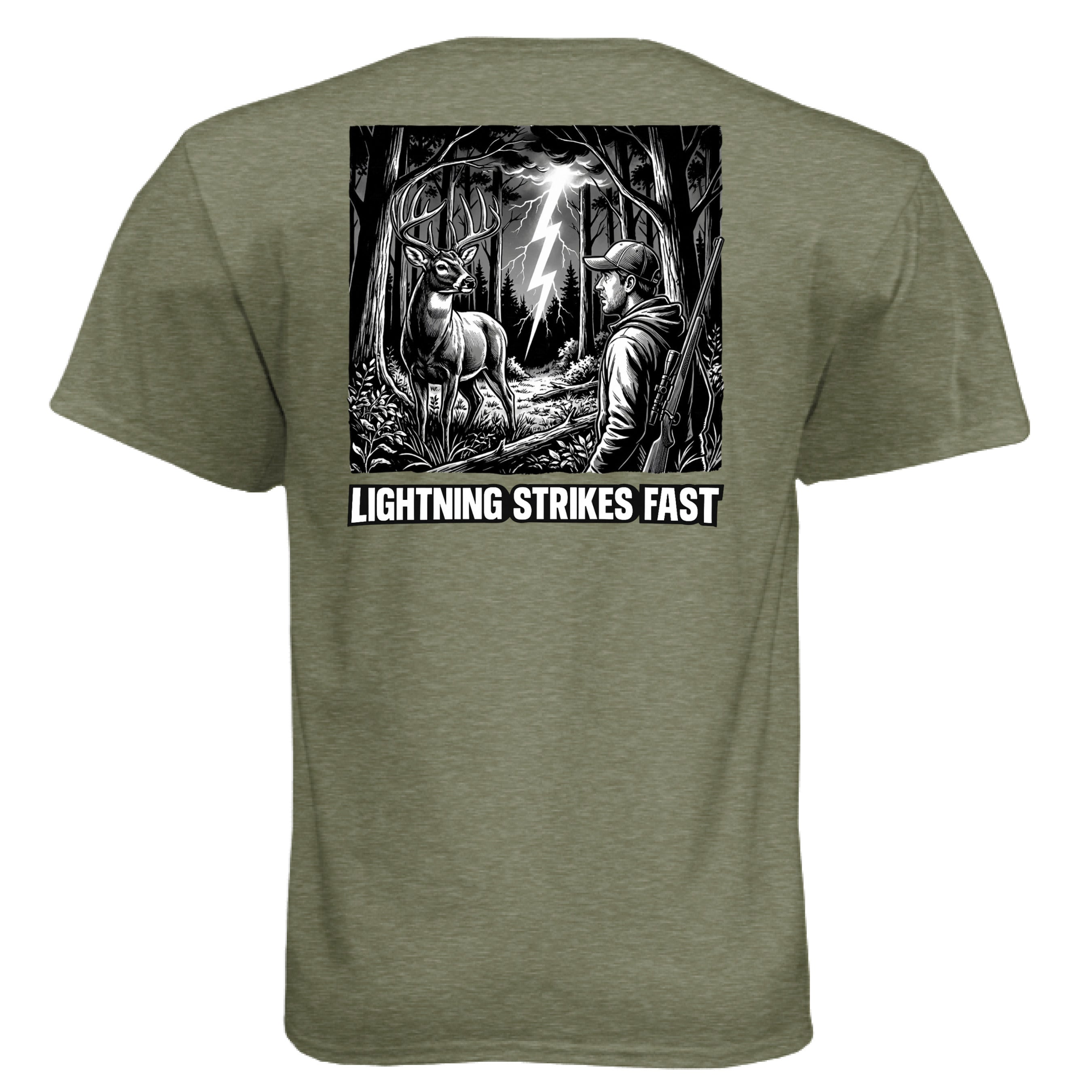 MILITARY GREEN - BACK