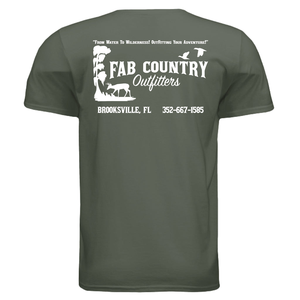 MILITARY GREEN - BACK
