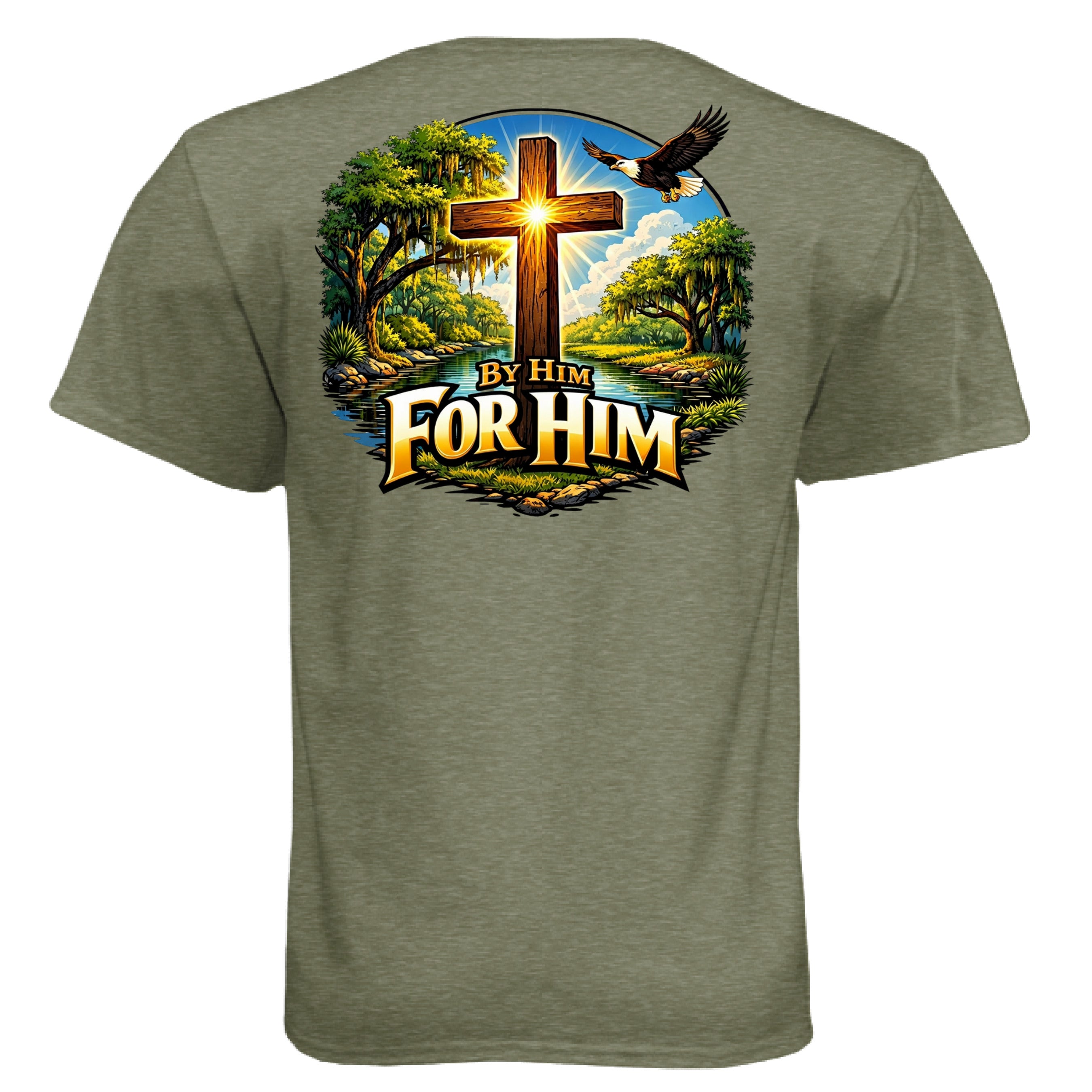 MILITARY GREEN - BACK