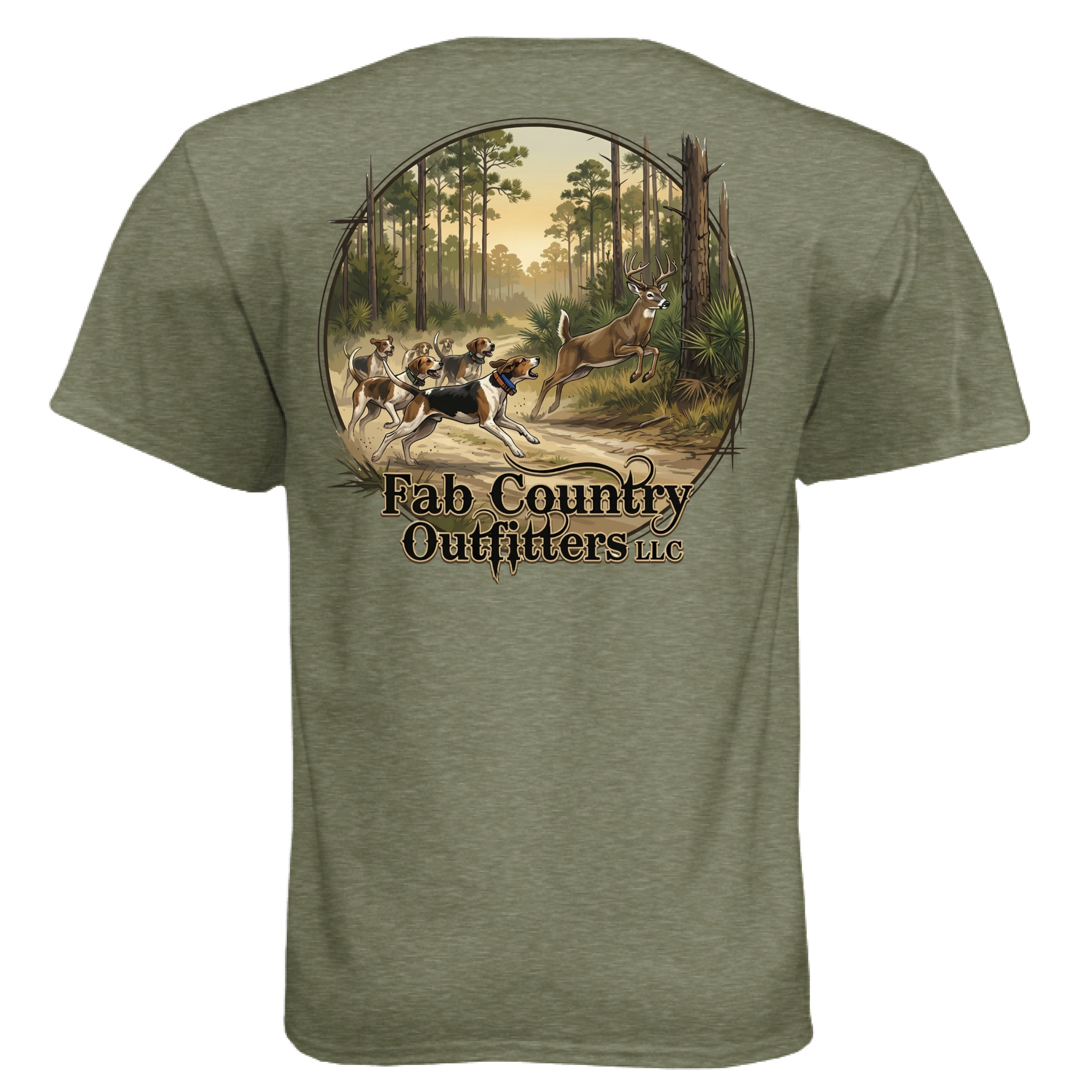 MILITARY GREEN - BACK