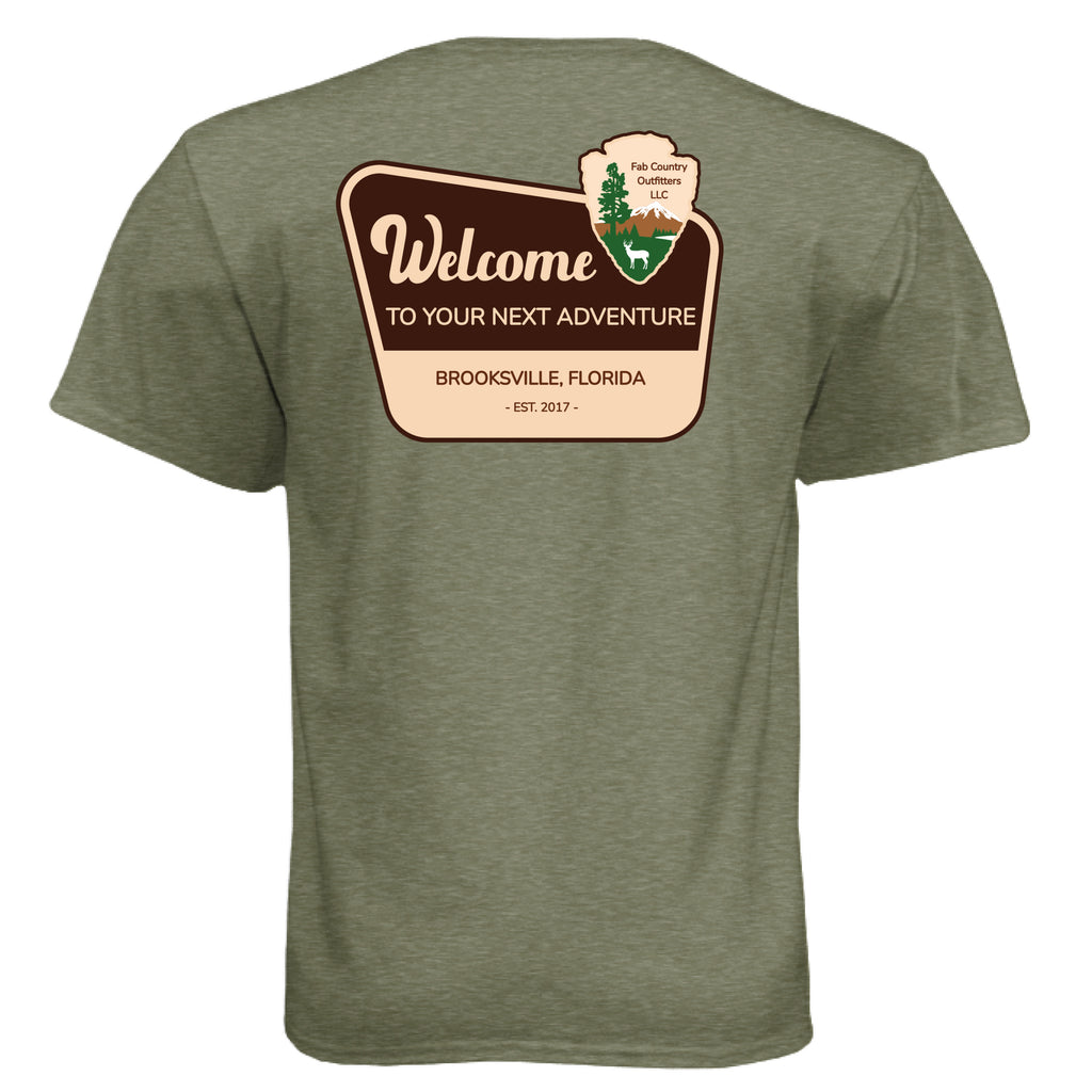 MILITARY GREEN - BACK