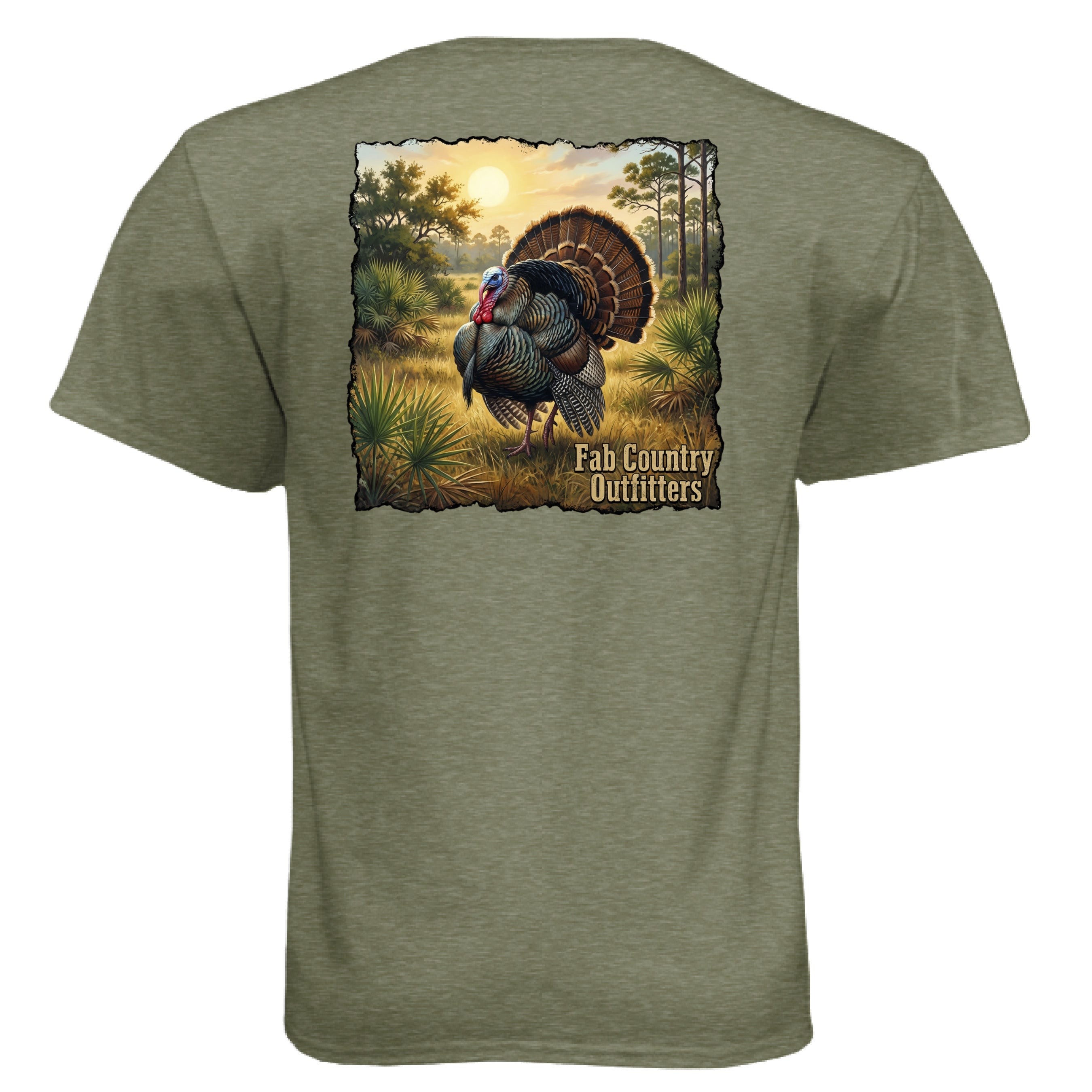 MILITARY GREEN - BACK